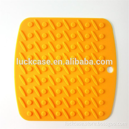Custom logo 100% food grade colorful heat resistant silicone mat